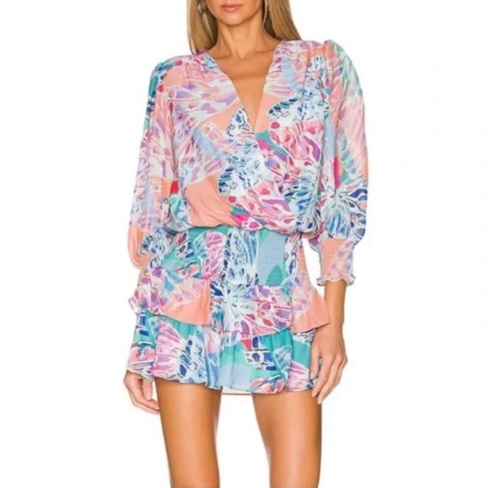 Amanda Uprichard Long Sleeve Dress
